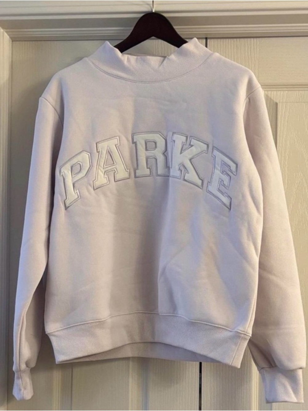 Parke Purple Women's Crewneck Sweatshirt